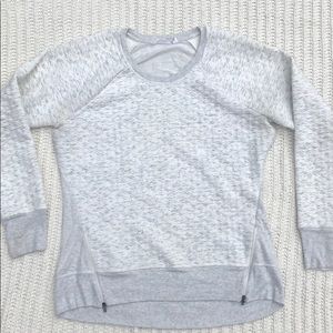 Athleta textured sweatshirt